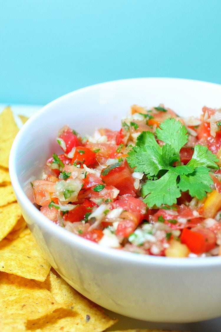 Simple Summer Salsa » Midwest Foodie