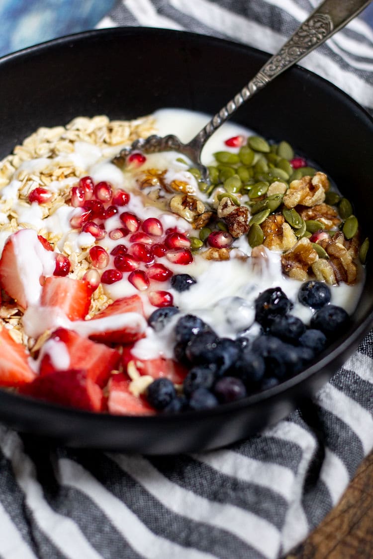 Easy Meal Prep Oatmeal Bowl Midwest Foodie