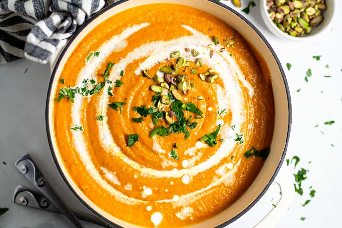 Vegan Carrot Soup - Midwest Foodie