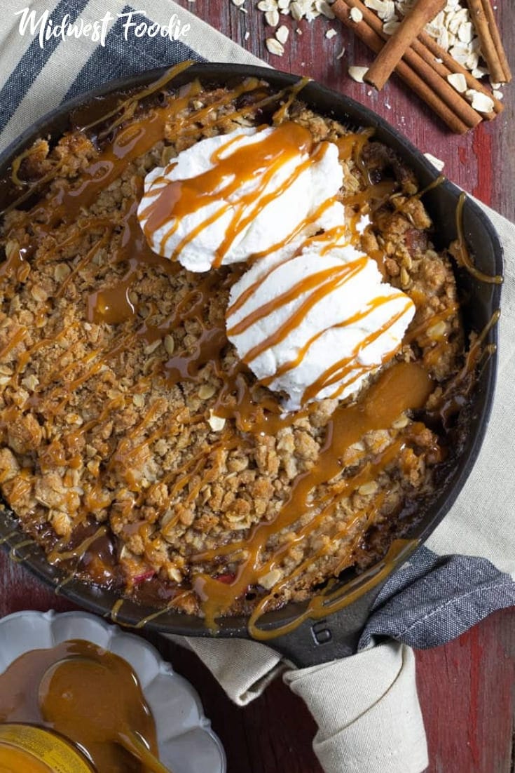 Homemade Apple Crisp | Midwest Foodie