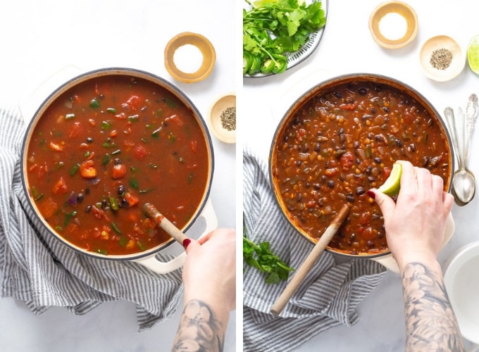 Vegan Black Bean Chili | Midwest Foodie