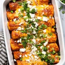 The Very Best Vegetarian Enchiladas-image