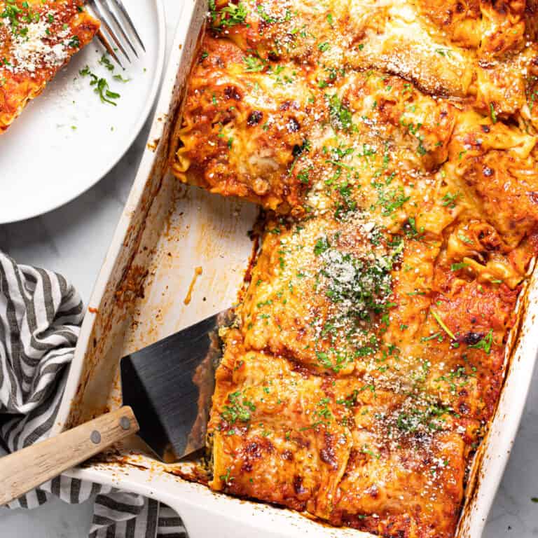 Cheesy No-Boil Lasagna Recipe