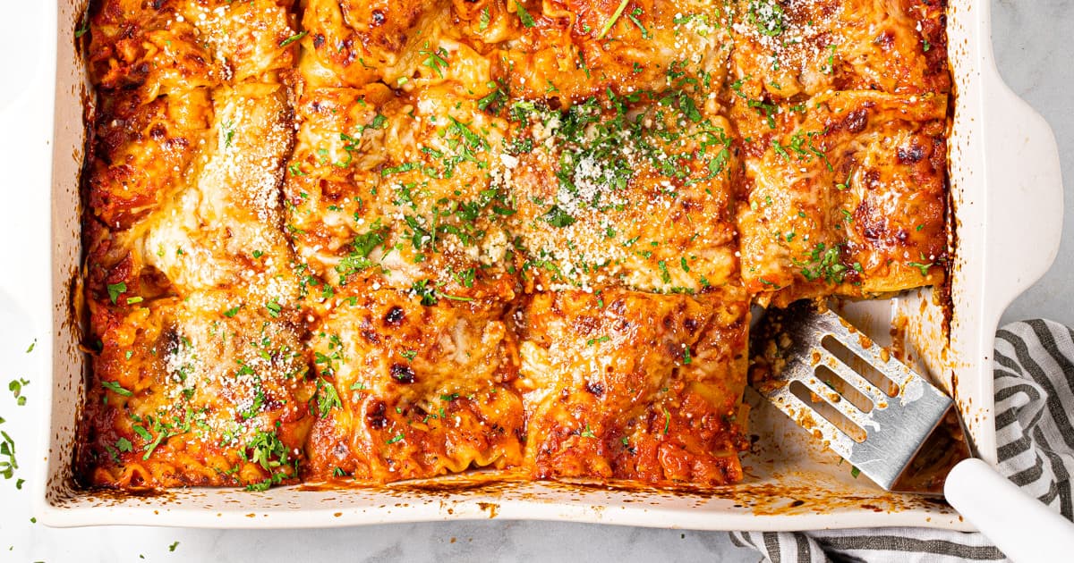 Cheesy No-Boil Lasagna Recipe - Midwest Foodie