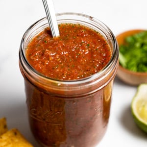 Easy 5-Minute Blender Salsa – Modern Honey