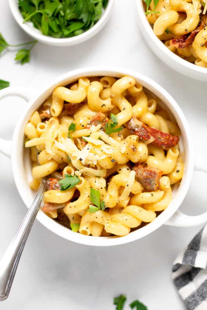 Smoked Gouda Mac and Cheese - One Pot Pasta | Midwest Foodie