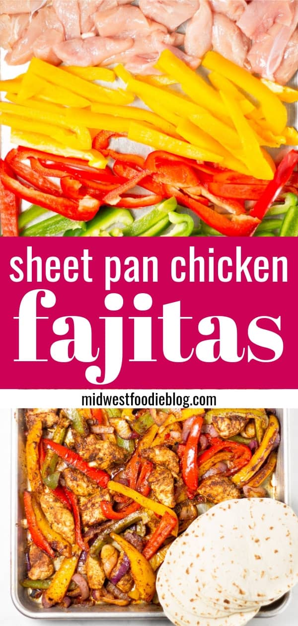 Sheet Pan Fajitas | Midwest Foodie