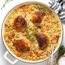 Easy Chicken Rice Casserole-image