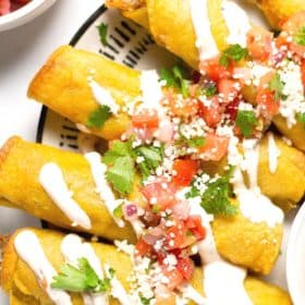 Baked Chicken Taquitos Midwest Foodie