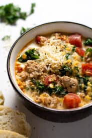 Sausage Lentil Soup with Kale - Midwest Foodie