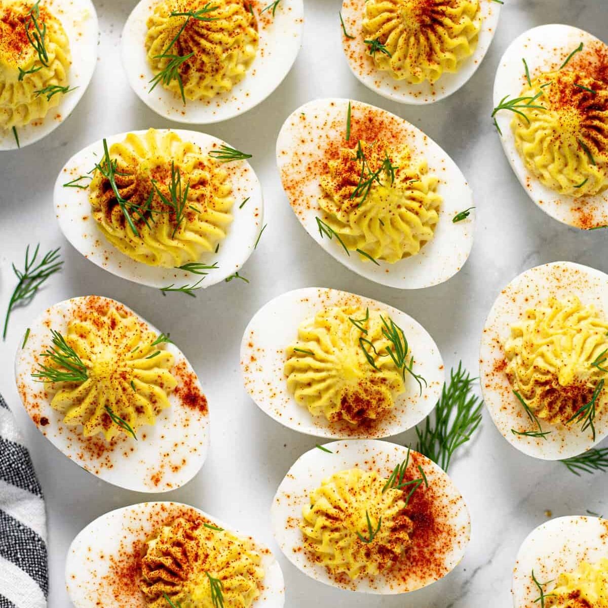 Curry Deviled Eggs