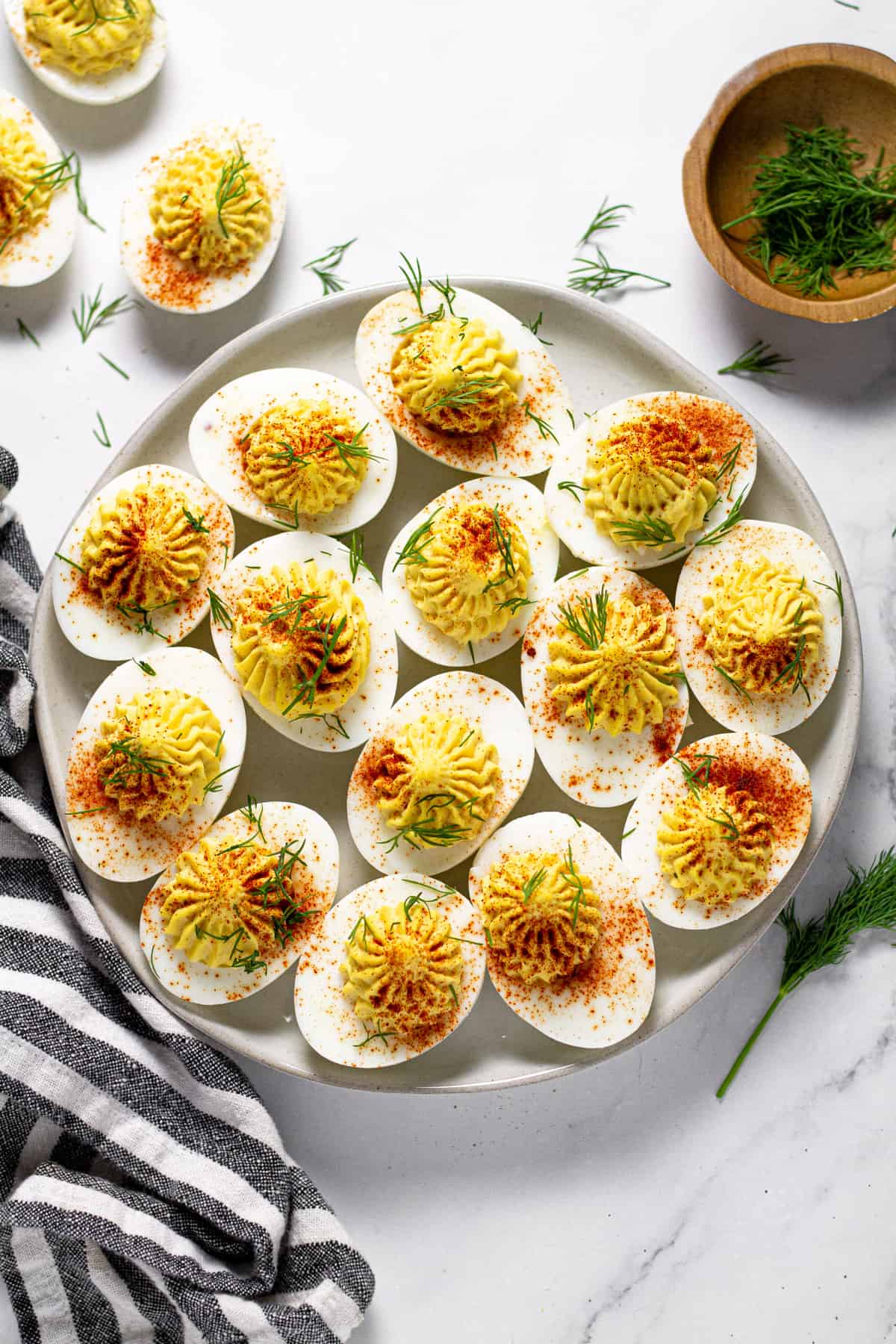 Curry Deviled Eggs - Midwest Foodie