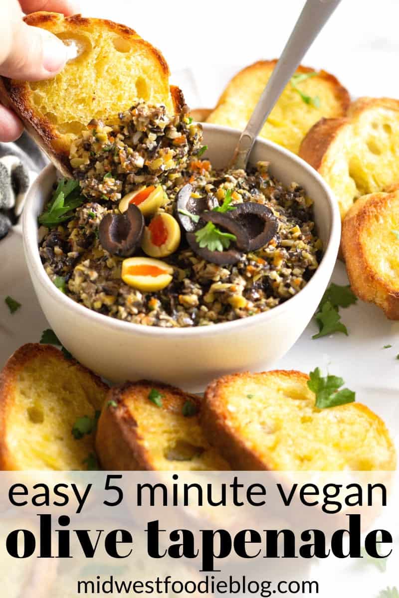 Easy Olive Tapenade Recipe - Midwest Foodie