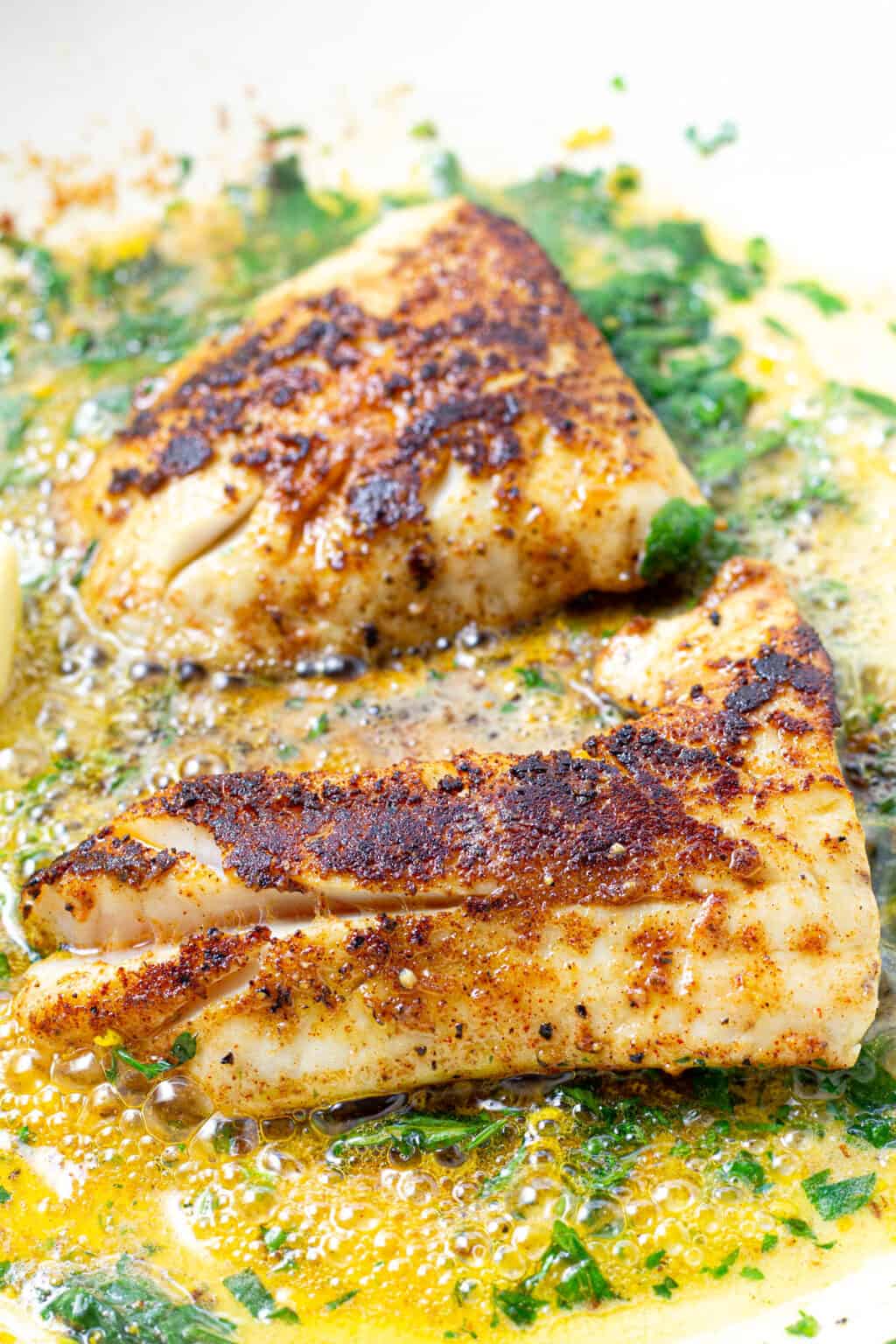 Pan Fried Lemon Butter Fish - Midwest Foodie