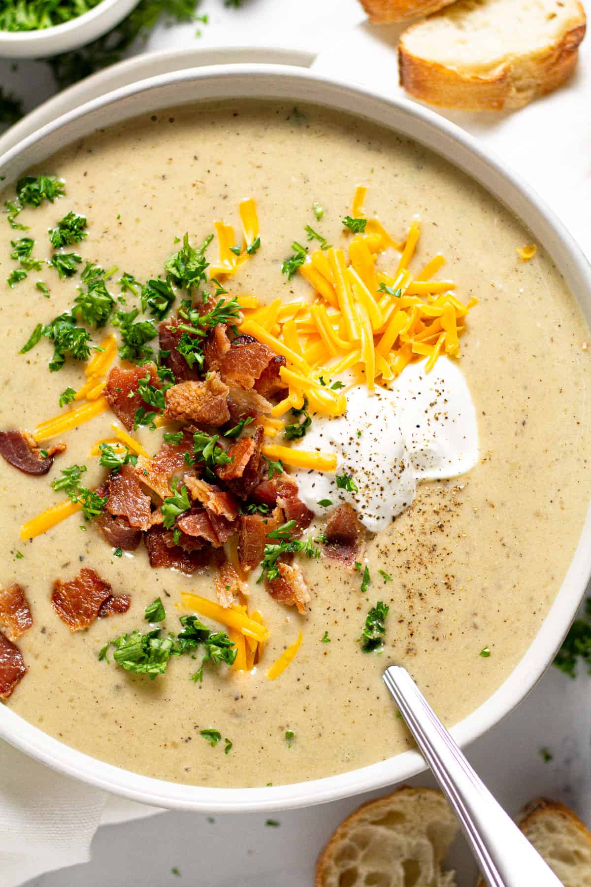 Creamy Potato Soup Midwest Foodie
