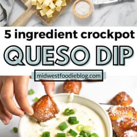 5 Ingredient Slow Cooker Queso Dip Recipe