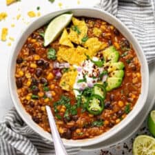 Spicy Black Bean Soup-image