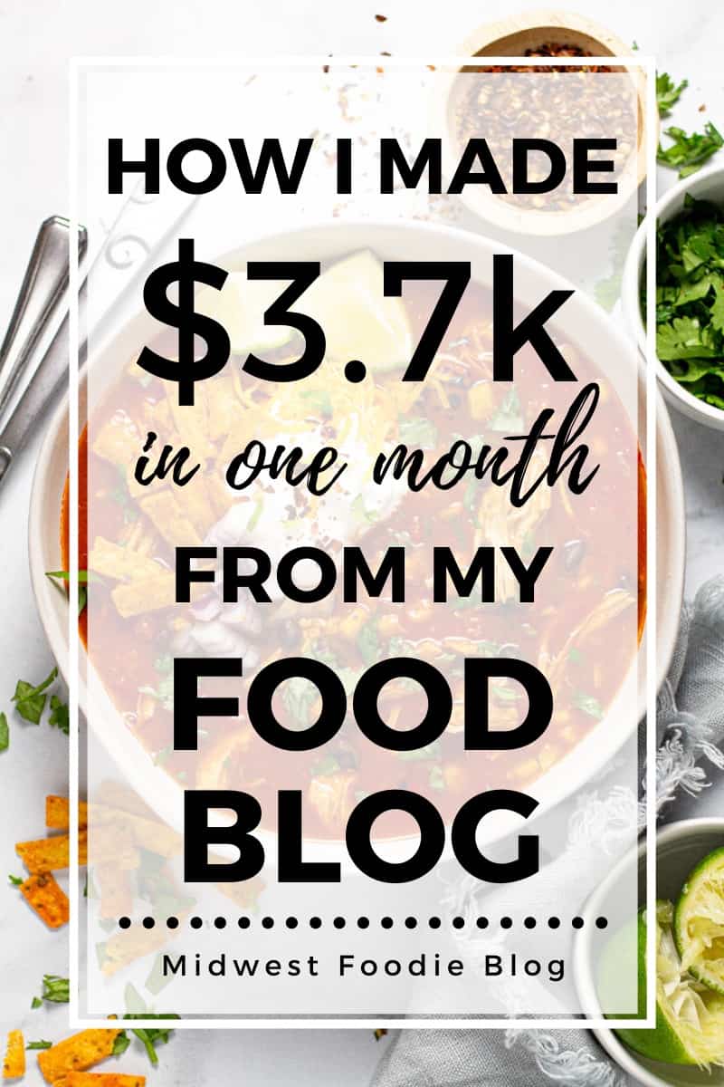 Food Blog Income Report January 2020 - Midwest Foodie