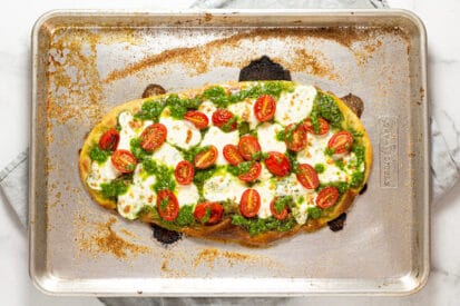 Flatbread Pizza Dough Recipe - NO YEAST | Midwest Foodie