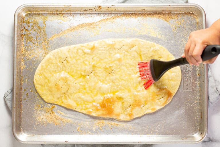 Flatbread Pizza Dough Recipe NO YEAST Midwest Foodie