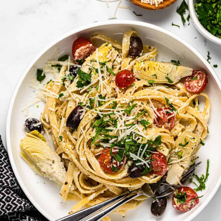 15 Minute Greek Pasta