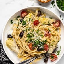 15 Minute Greek Pasta-image