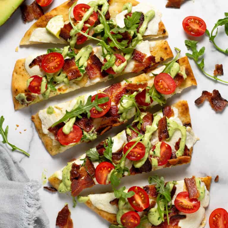 BLT Flatbread with Avocado