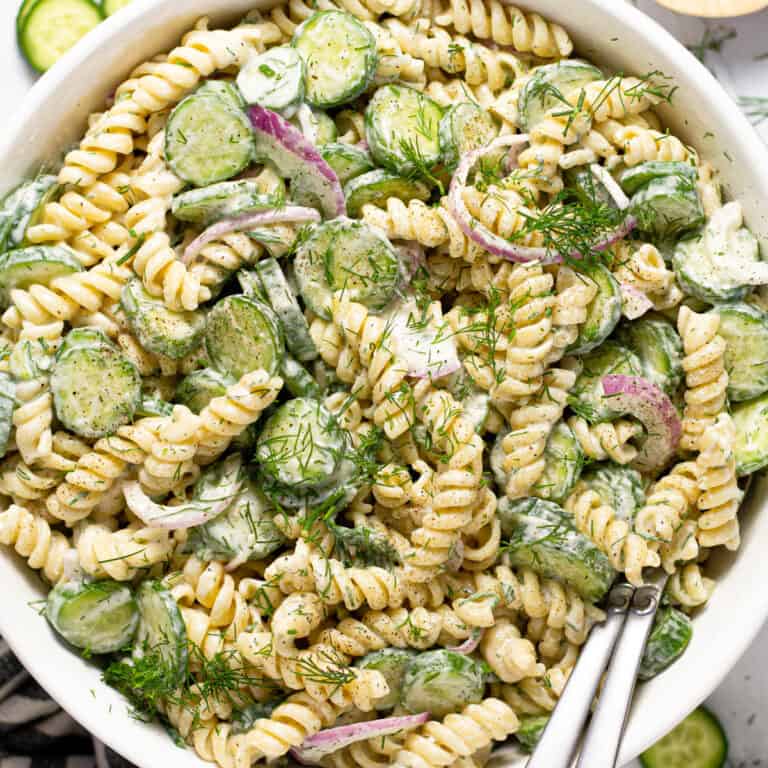 Cucumber Pasta Salad