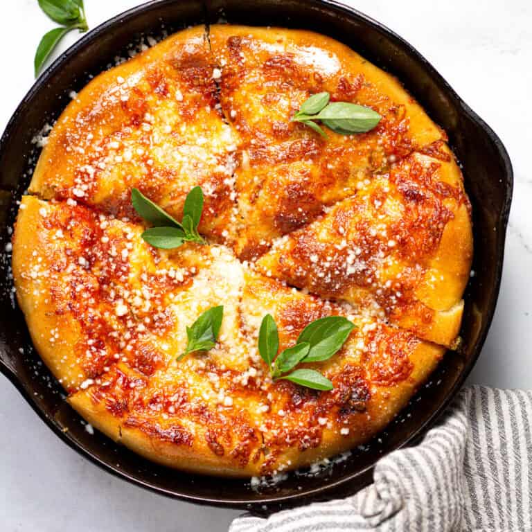 The Best Cast Iron Pizza Recipe