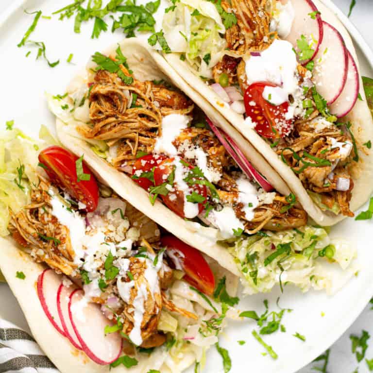 Instant Pot Shredded Chicken Tacos