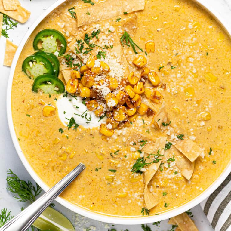 Mexican Street Corn Soup