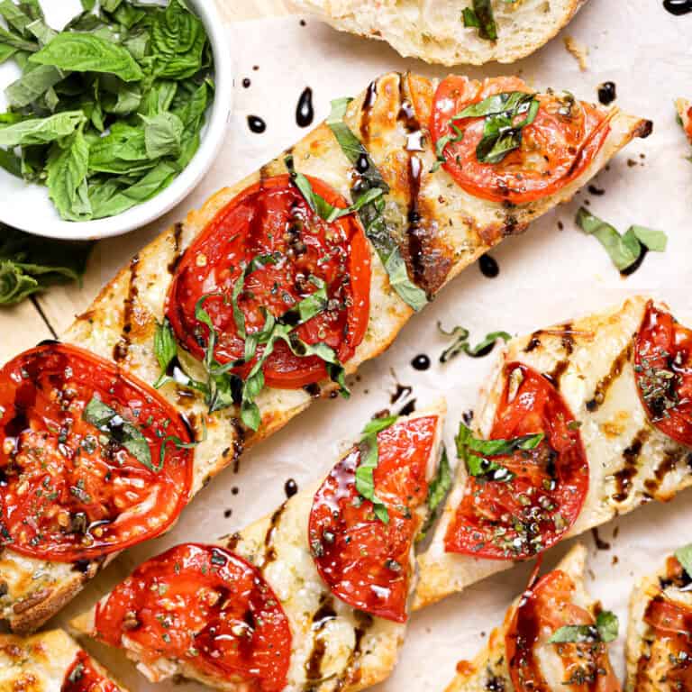 Caprese Garlic Bread