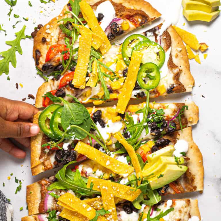 Flatbread Taco Pizza