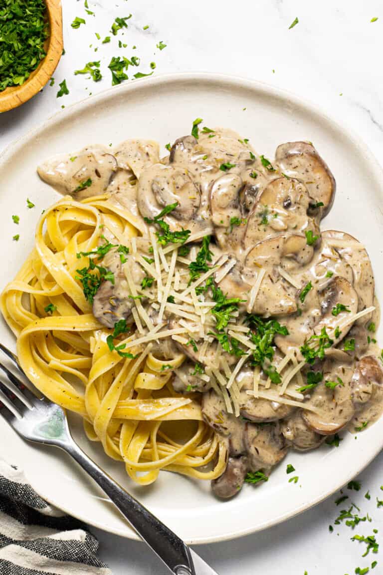 The Best Vegan Mushroom Stroganoff (No Cashew Cream or Roux!) - Midwest ...