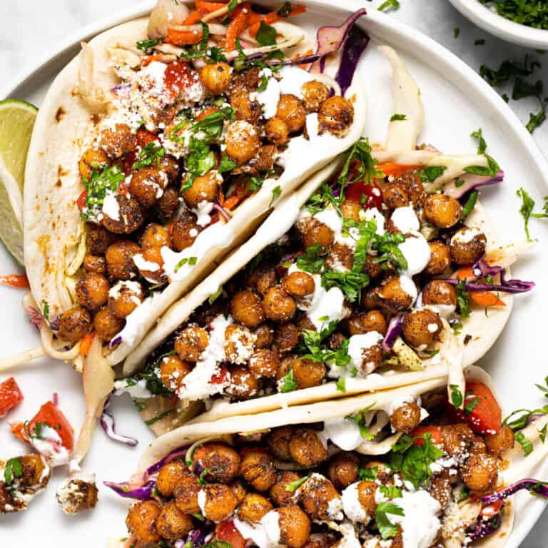 Easy Chickpea Tacos Recipe