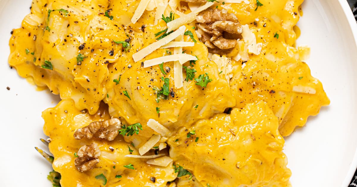 Butternut squash sauce.