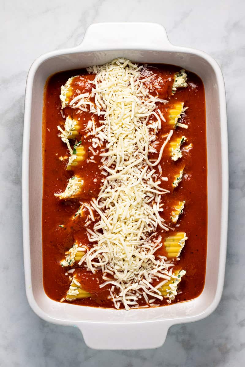 No Boil Baked Manicotti Recipe Midwest Foodie