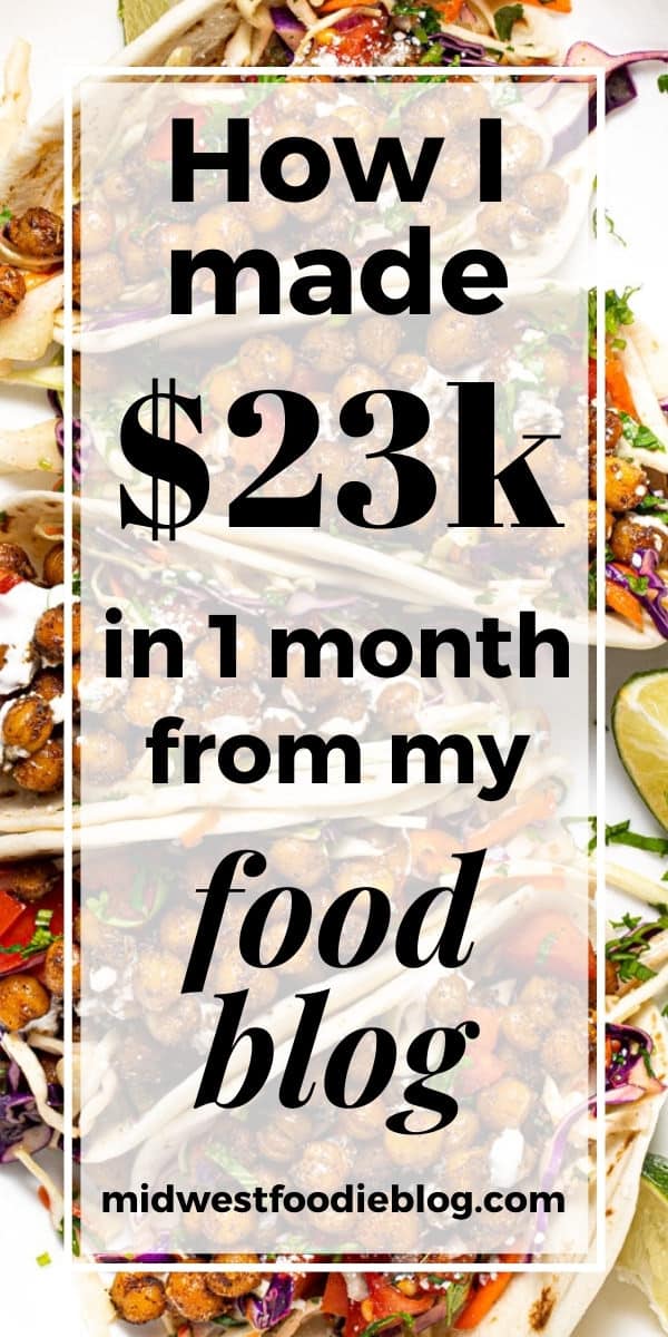 Food Blog Income Report November 2020 - Midwest Foodie