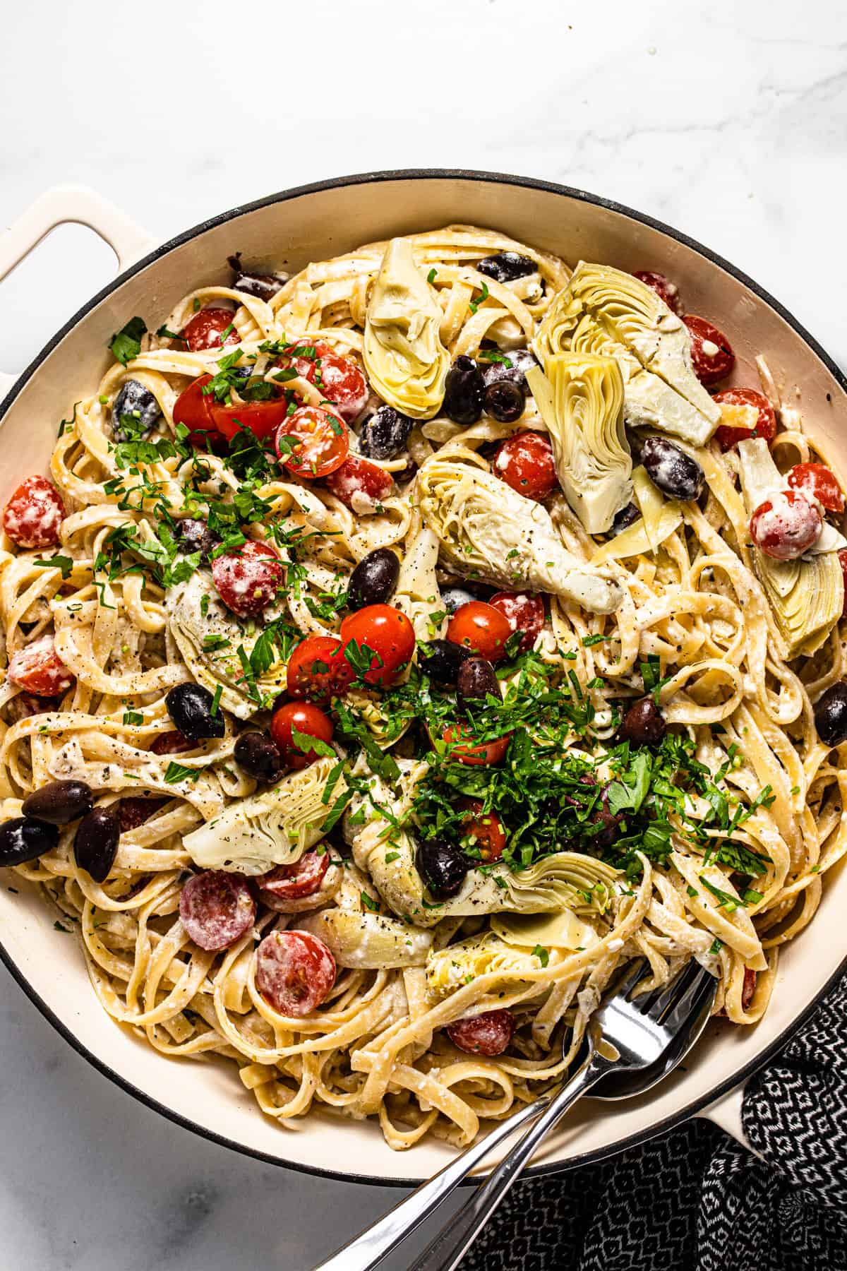 15 Minute Greek Pasta Midwest Foodie