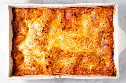 Cheesy No-Boil Lasagna Recipe - Midwest Foodie