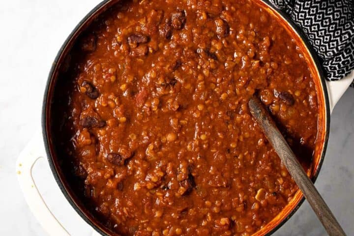 Vegan 3 Bean Chili Recipe - Midwest Foodie