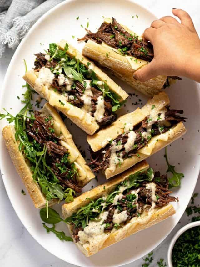 IP French Dip Sandwiches