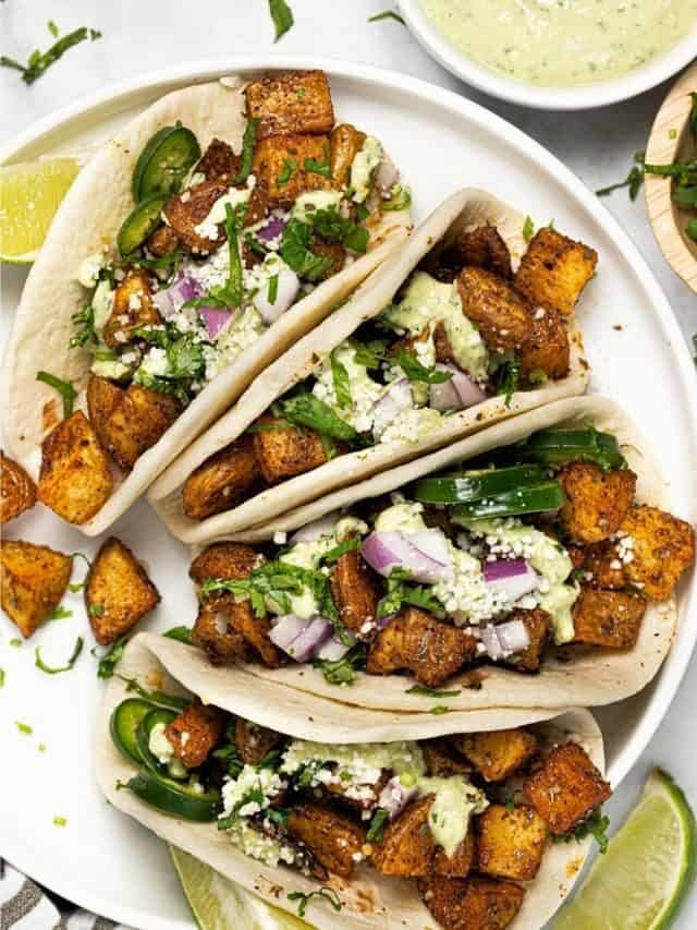 Crispy Potato Tacos