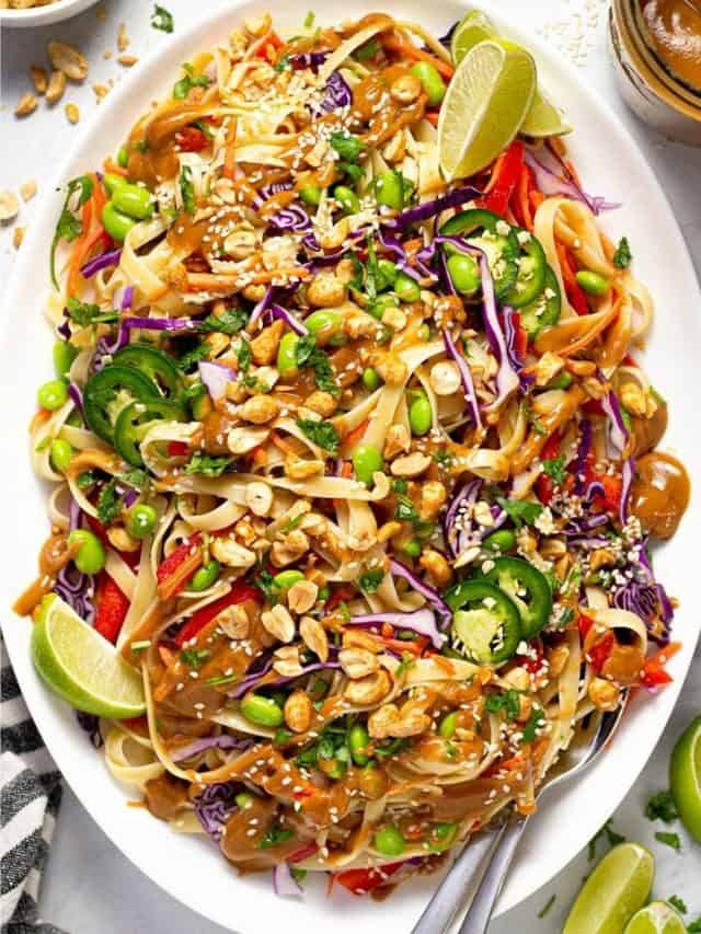 Easy Peanut Noodle Salad