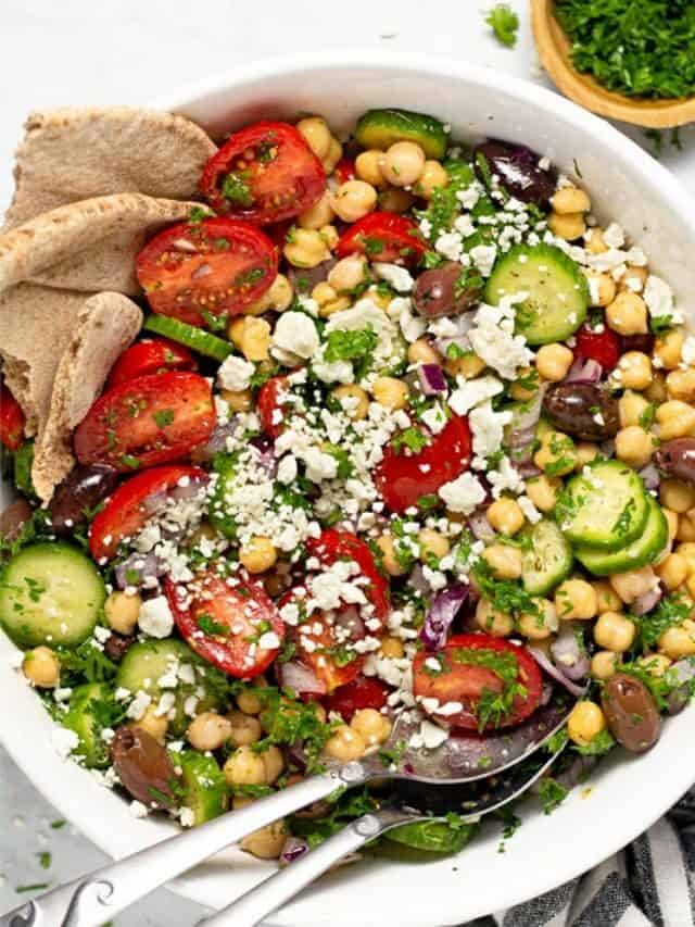 Greek Chickpea Salad