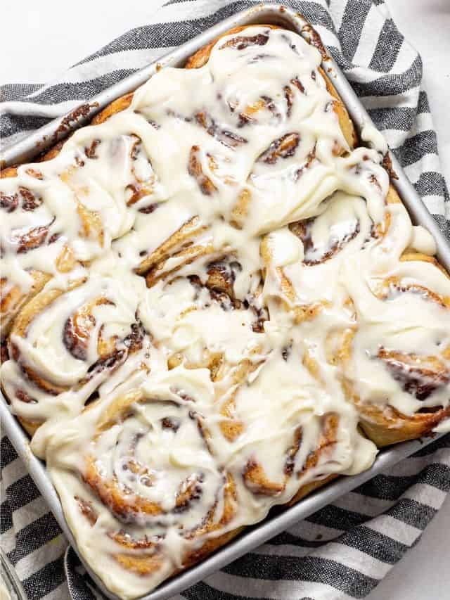 Pizza Dough Cinnamon Rolls