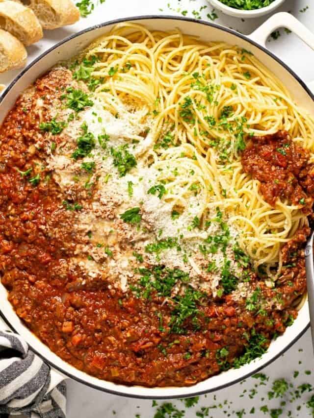 Vegetarian Bolognese