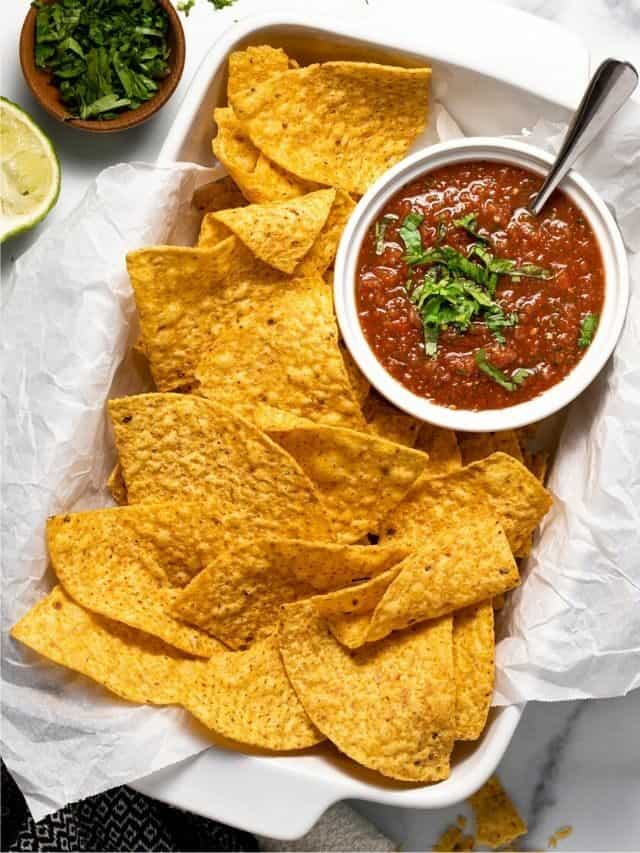 Salsa Made with Canned Tomatoes