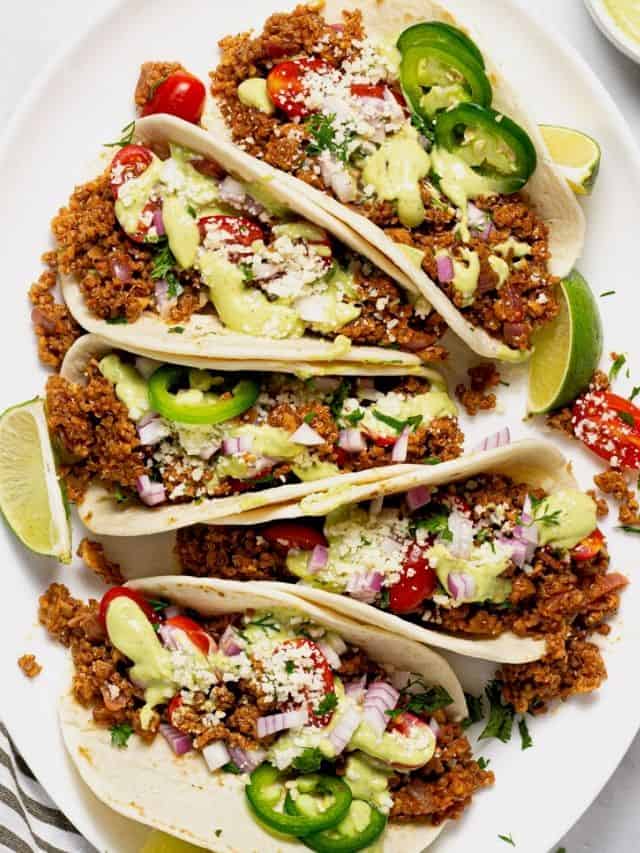 30 Minute Vegan Tacos