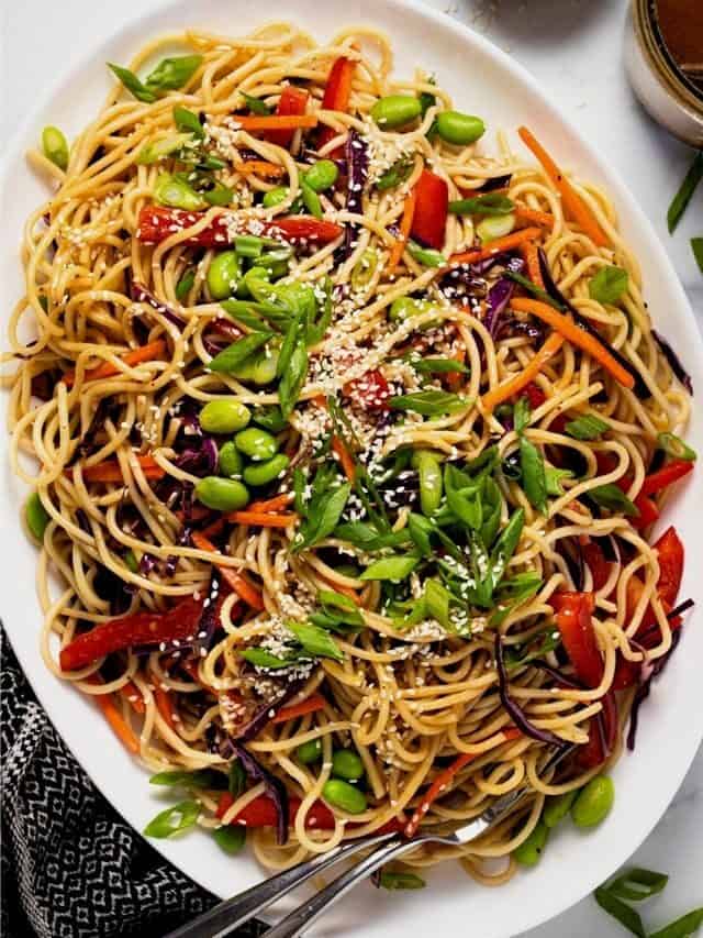 Sesame Ginger Noodle Salad